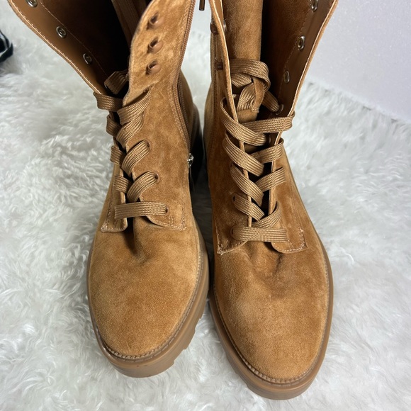 DOLCE VITA LOTTIE CLEAR COMBAT BOOT 8 - Picture 12 of 14